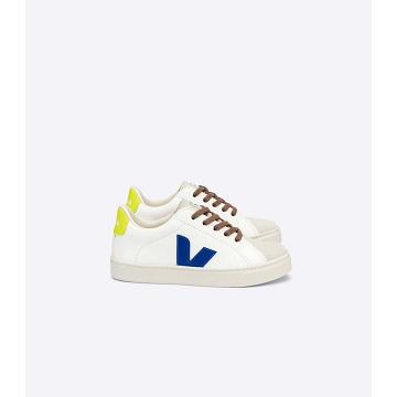 Zapatillas Veja ESPLAR LACES CHROMEFREE Niños White/Blue | España 831FDN